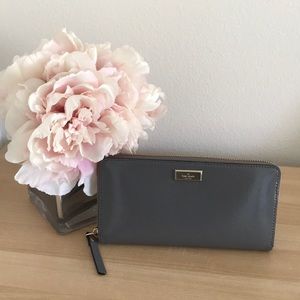 NEW Kate Spade Neda Bixby Place Zip Around Wallet